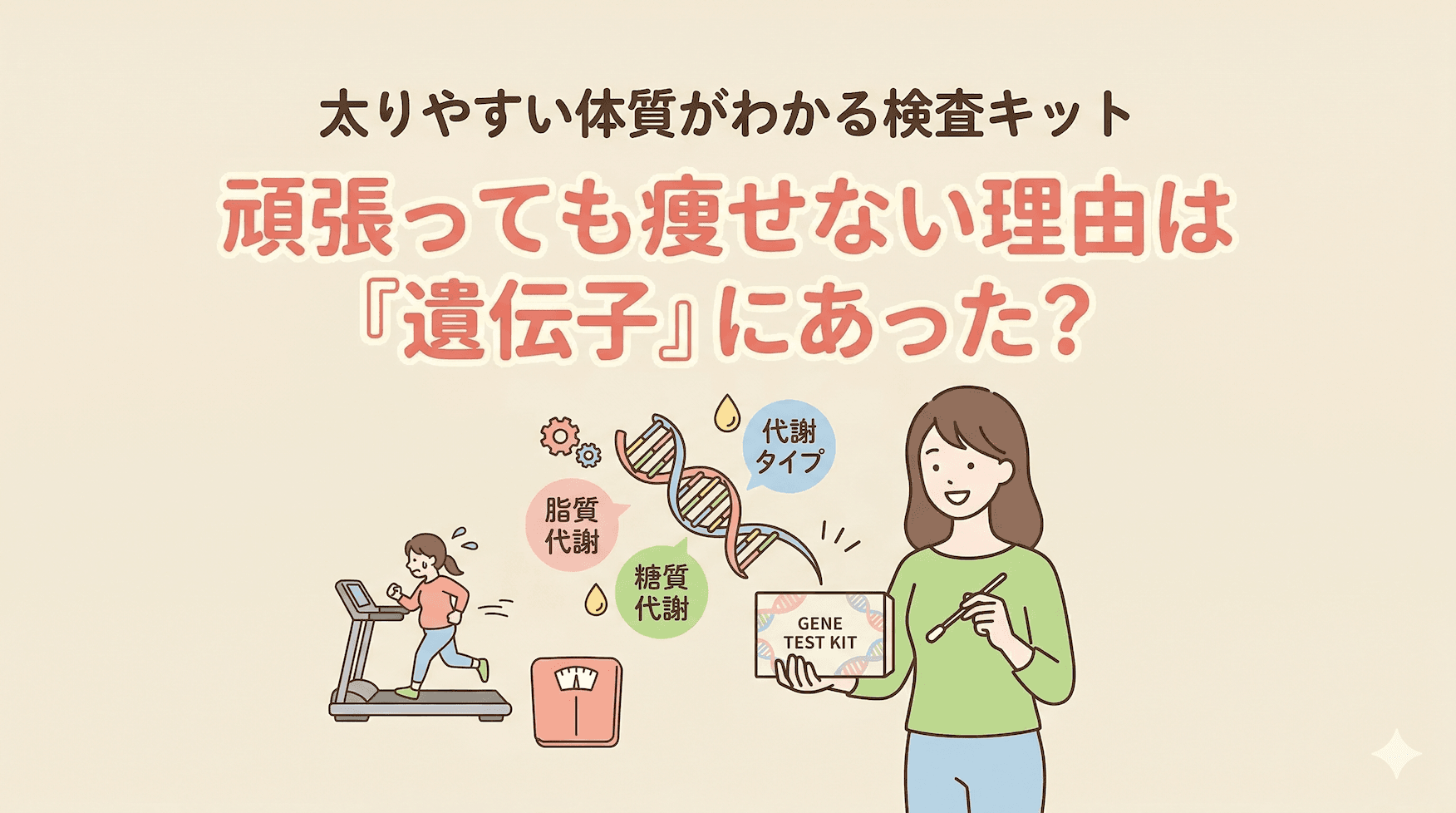 遺伝子検査キット、つかぐち内科クリニック